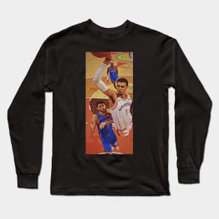 Wemby Retro Dunk Long Sleeve T-Shirt